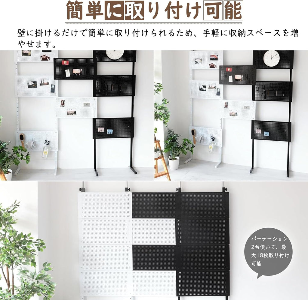 DEWEL Peg Board,Metal Pegboard Panels, Metal PegBoard Organizer with Accessories - Image 4