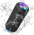 Ortizan X10 Portable Bluetooth Speaker (1st Gen), IPX7 Waterproof, Wireless | Big Sound and Deep Bass, TWS Pairing, 30Hrs of Playtime, for Home/Party/Outdoor/Beach, Birthday Gifts for Men Women - Black by Ortizan