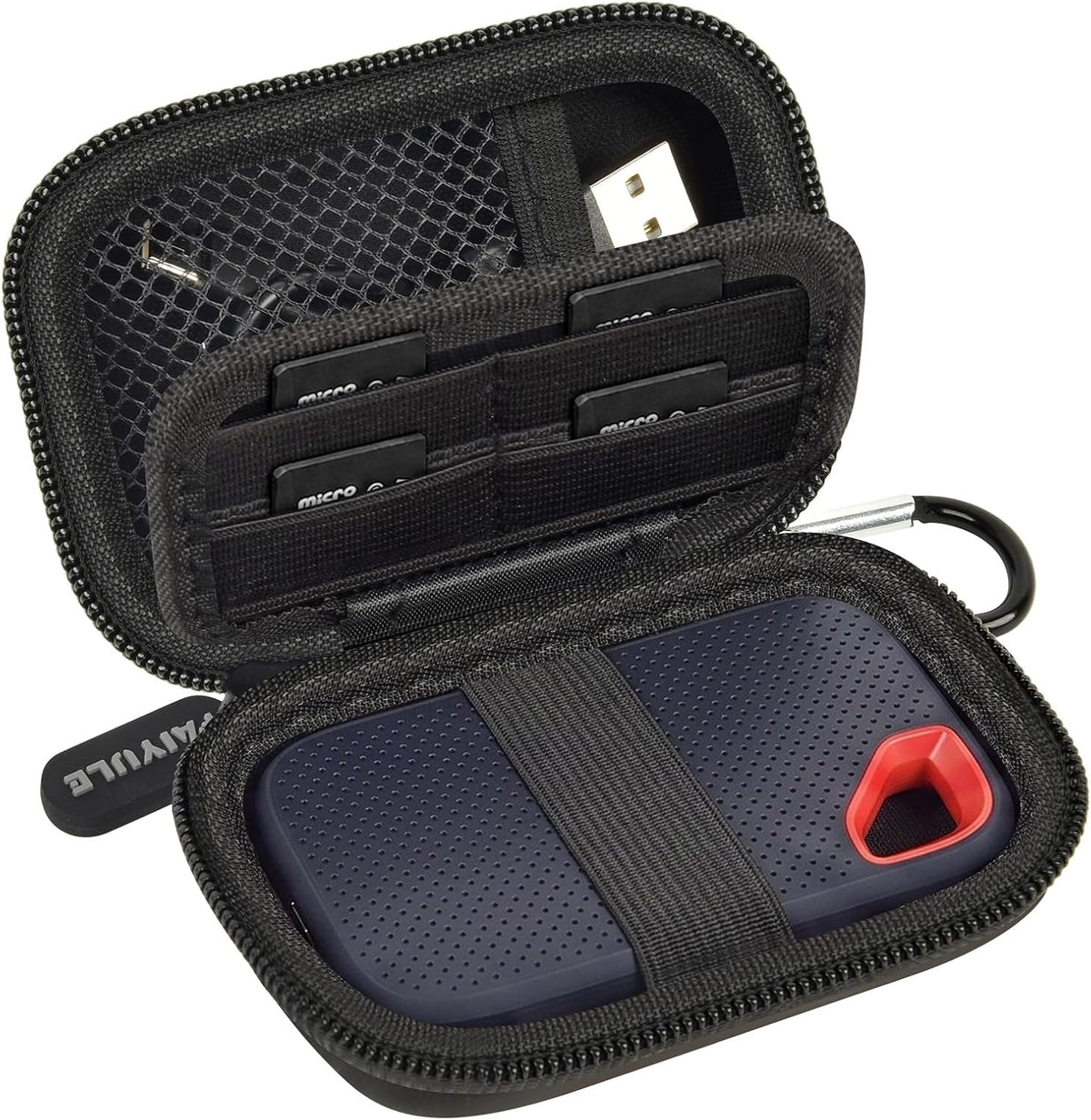 PAIYULE Hard Drive Case for SANDISK Extreme Portable SSD (New Model) by PAIYULE