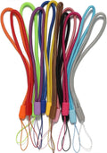 12pcs Wrist Lanyards Short Small Colorfull Hand Wrist Lightweight by AMUU