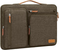 MOSISO 360 Protective Laptop Case 13 inch, 13 inch Laptop Sleeve | Compatible with MacBook Neo/Air M5 M4 M3 M2 M1 2026-2018/Pro M2 M1, Side Open Carrying Case with 4 Zipper Pockets,Carob Brown by MOSISO
