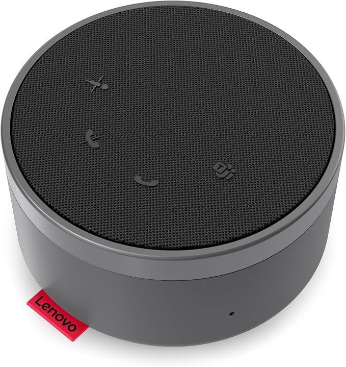 Lenovo Go Wired Speakerphone - Omni-Directional Mic - Plug-and-Play - USB-C Connectivity - Certified for Microsoft Teams, Gray by LENOVO