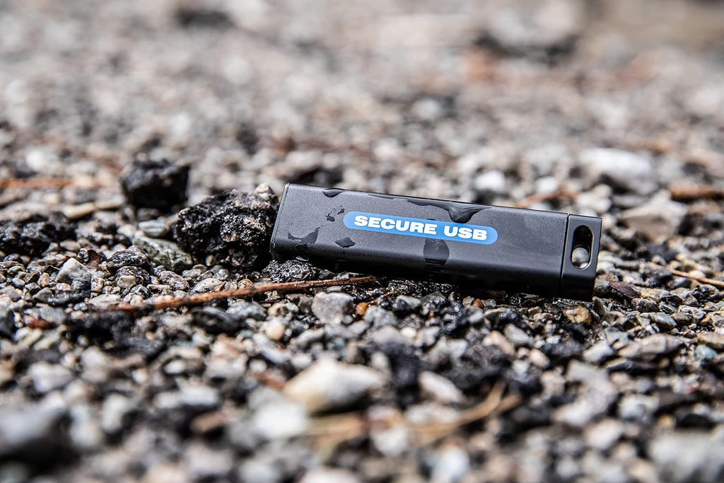SecureData SecureUSB KP 256GB Hardware Encrypted USB Drive FIPS 140-2 Level 3 Unlock via Keypad TAA Compliant, CJIS, HIPAA, CMMC, GDPR Compliant, Works with Mac USB 3.0 - Image 8