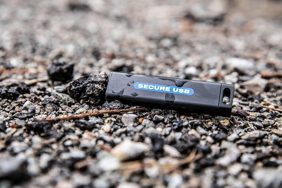 SecureData SecureUSB KP 256GB Hardware Encrypted USB Drive FIPS 140-2 Level 3 Unlock via Keypad TAA Compliant, CJIS, HIPAA, CMMC, GDPR Compliant, Works with Mac USB 3.0 - Image 8