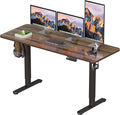 BIZUM Electric Standing Desk 63 x 24 Inch Computer Desk-Gaming Desk Dark Walnut Home Office Desks Height Adjustable Memory Stand Up Computer Workstation by Unknown
