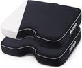 Stadium Seat Cushion for Bleachers, 2-in-1 Reversible Soft & Firm | Bleacher Cushion with Memory & High-Density Foam, Ergonomic Non-Slip Design, Portable for Indoor & Outdoor Sports, Events by Relispo