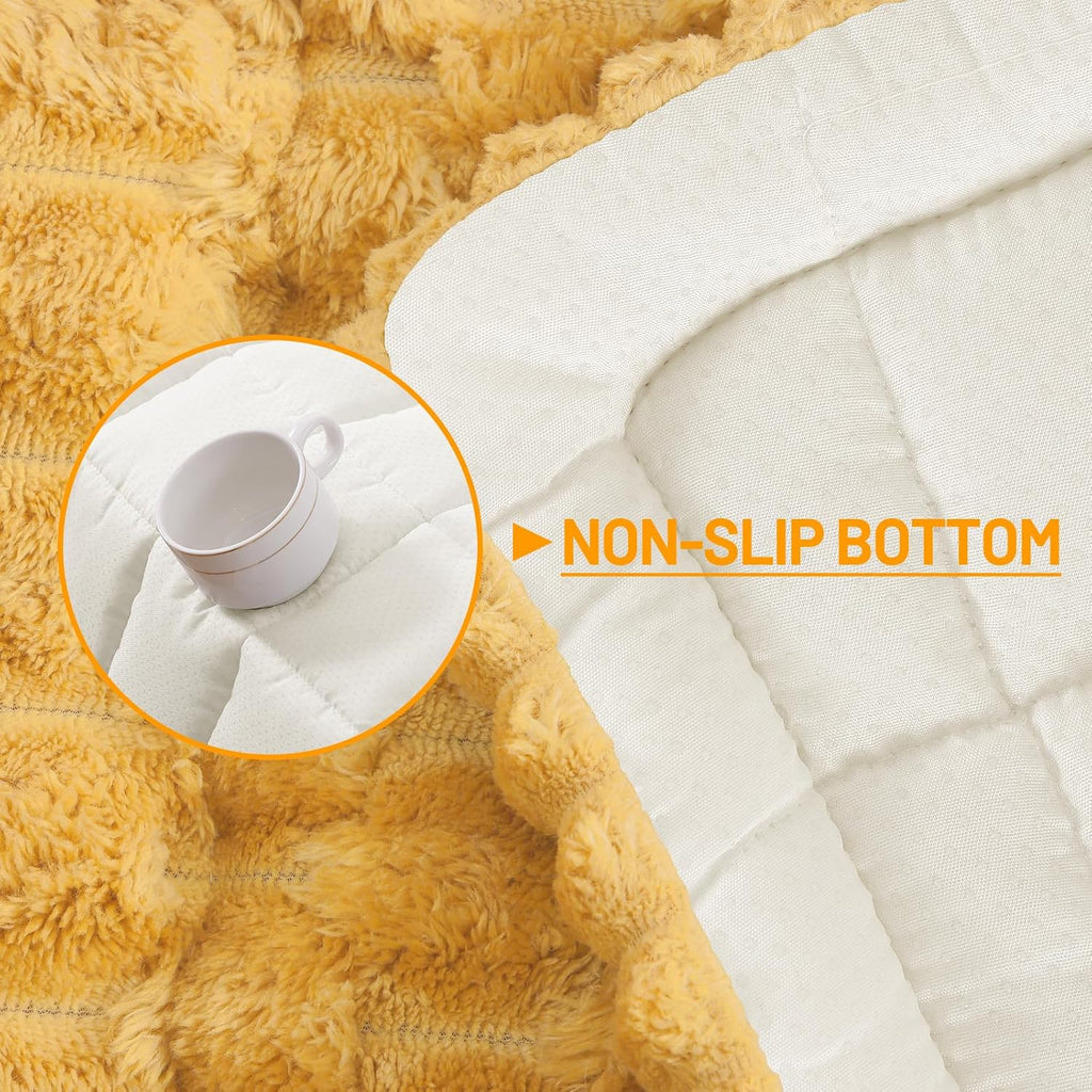 Smiry Fall Couch Cover for Dogs, Non Slip Fuzzy Pet Sofa Protector Washable - Image 11