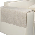 Couch Arm Covers, Arm Chair Covers Set of 2, Non-Slip Sofa Arm Covers, Washable Armrest Cover, Recliner Arm Cover, Sofas Headrest Cover for Sofa/Armchair/Loveseat/Sectional (Beige, 24" x 20" -2pcs) by DECKALY