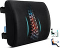 Lumbar Support Pillow for Office Chair, Office Home Essentials,Gifts for Mom,Dad, Back Support Pillow for Car, Chair Cushions,Back Pain Relief Improve Posture,Mesh Cover Double Adjustable Straps by QUTOOL