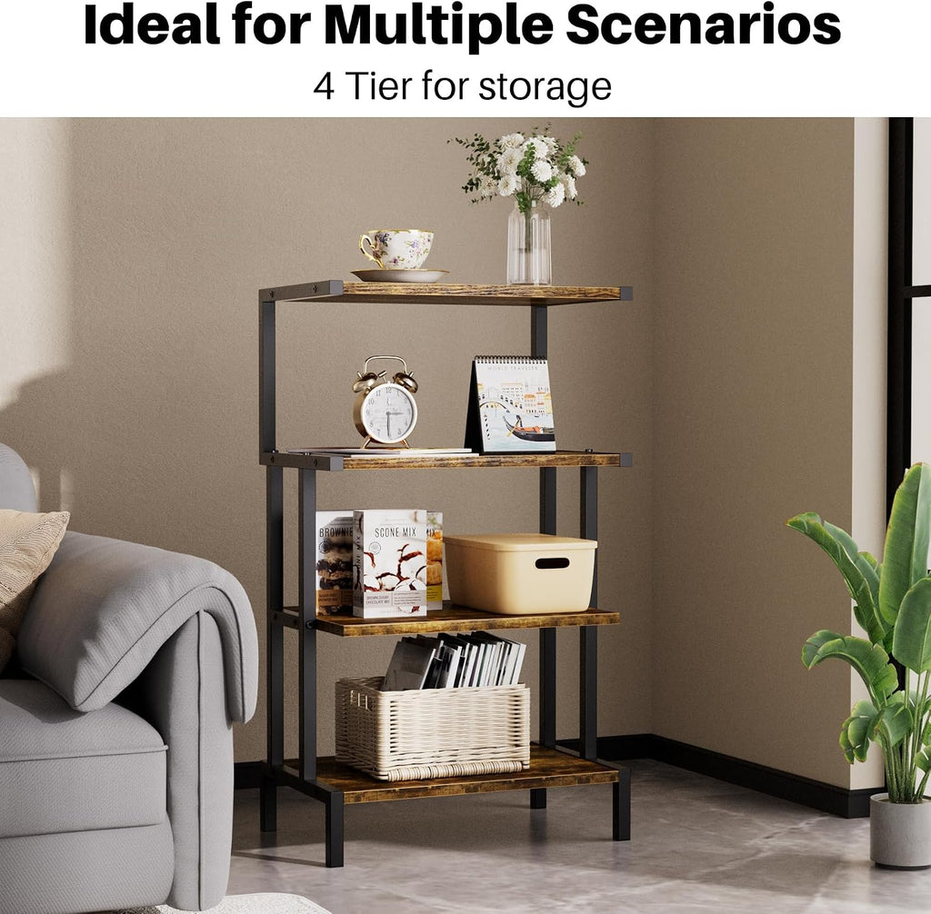 Game Console Stands, 4-Tier AV Media Shelf, Stereo Stand - Image 6