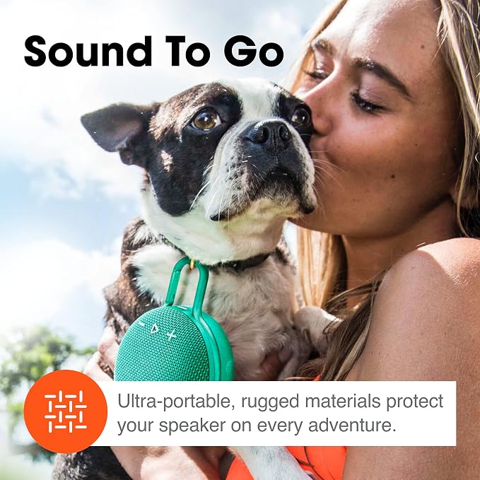 JBL Clip 3 - Portable Bluetooth Speaker | Wireless Bluetooth Streaming, Up to 10 Hours of Playtime, IPX7 Waterproof, Integrated Carabiner, Speakerphone - Image 6