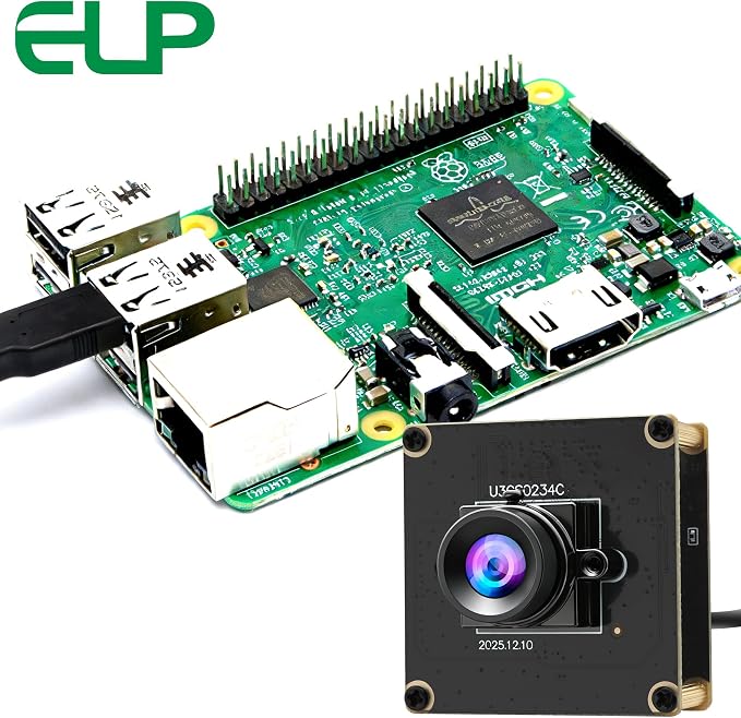 ELP High Speed 200FPS Global Shutter USB3.0 Camera Module Wide Angle 100° Webcam Board for Computer Mini UVC USB3.0/2.0 PC Camera Fast Frame 1200P 120fps Lightburn Cameras for Laser AR0234 Webcamera - Image 7