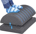 Foot Rest for Under Desk at Work, Grey-16.9 in by CushZone