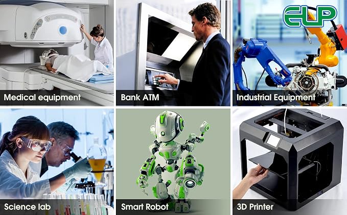 ELP 8mp USB Camera Wide Angle PC Camera for Computer Mini Lightburn Camera for Laser Engraver UVC USB2.0 4K Camera 8mp Monitoring Octoprint 3D Printer USB Security Camera for Jetson Nano - Image 4