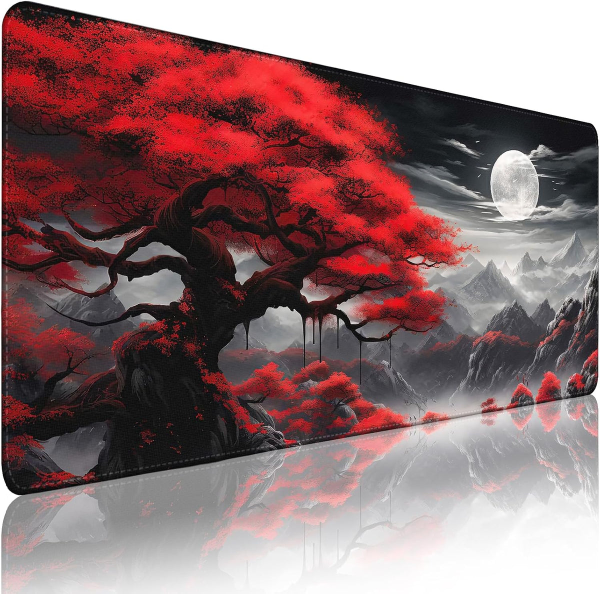 Gaming Mouse Pad - Desk Mat for Keyboard and Mouse - Anime Mousepad Desk Pad with Non-Slip Base, Japanese Large Mouse Pad for Office, Desktop Protection Decoration and Daily Use by Yuhijoy