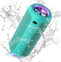 Ortizan X10 Portable Bluetooth Speaker, IPX7 Waterproof, Wireless, Teal | 24W Loud Stereo Sound, Deep Bass, Bluetooth 5.3, RGB Lights, Dual Pairing, 30H Playtime for Home/Outdoor/Party, Birthday Gift by Ortizan
