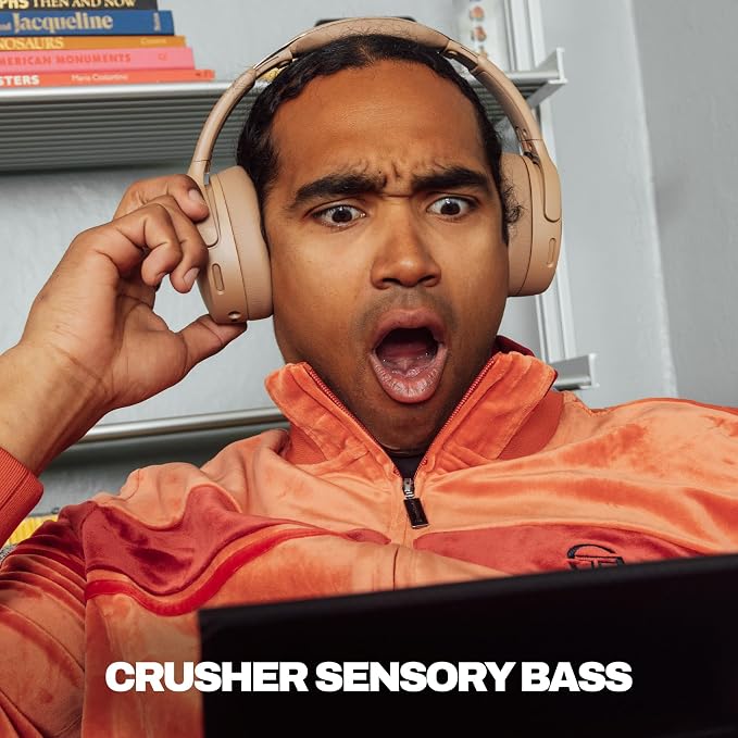 Skullcandy Crusher 1080 ANC Headphones with Sound by Bose - Primer | Multi-Sensory Bass, Active Noise Cancelling, Bose Audio Technologies, 60 Hours Battery, Microphone, Travel, Music, Commuting - Image 2