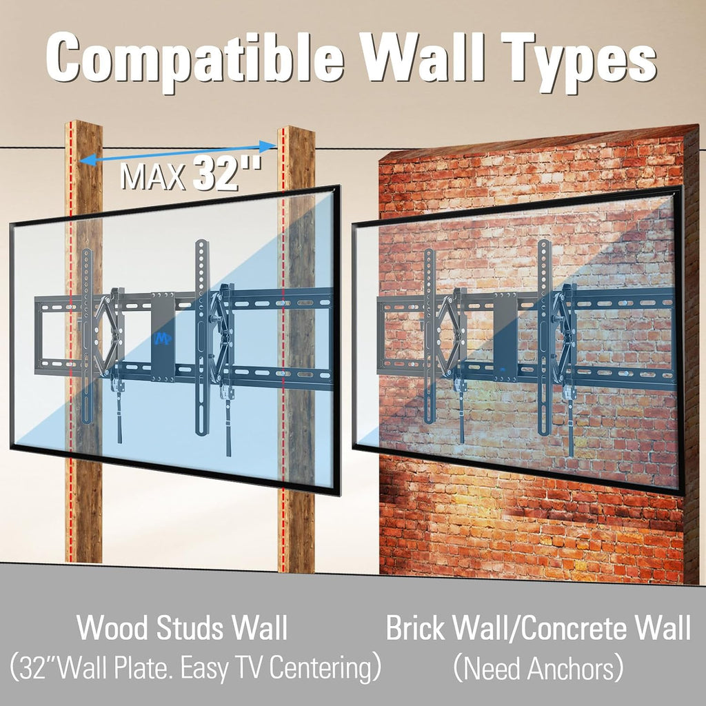 Mounting Dream Advanced Tilt TV Wall Mount for Most 42-90 Inch Flat TV - Image 8