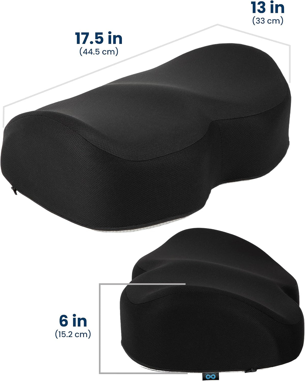 Everlasting Comfort Foot Rest for Under Desk at Work - Memory Foam Office Foot Stool & Under Desk Footrest Leg Elevation Pillow for Gaming & Home Office, Supports Posture - Image 8