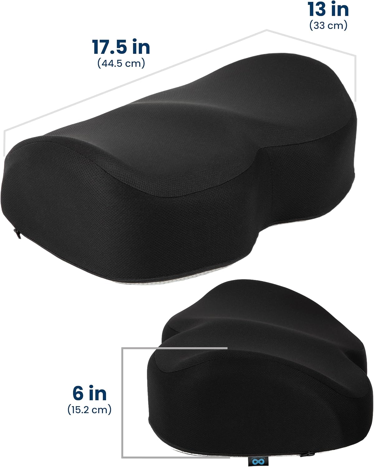 Everlasting Comfort Foot Rest for Under Desk at Work - Memory Foam Office Foot Stool & Under Desk Footrest Leg Elevation Pillow for Gaming & Home Office, Supports Posture - Image 8