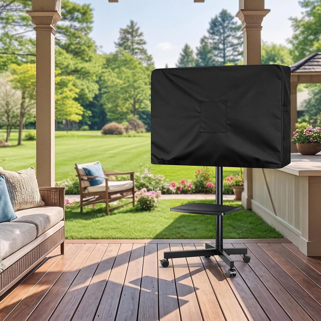 Mobile TV Stand Cover for 70-75 Inch Mobile TV Cart - Image 2