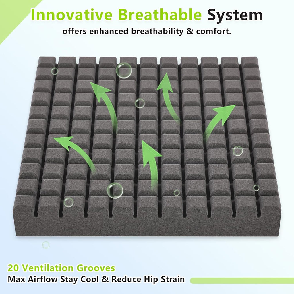 Extra Large Seat Cushion for Sofa with 3D Breathable Grid - Image 3