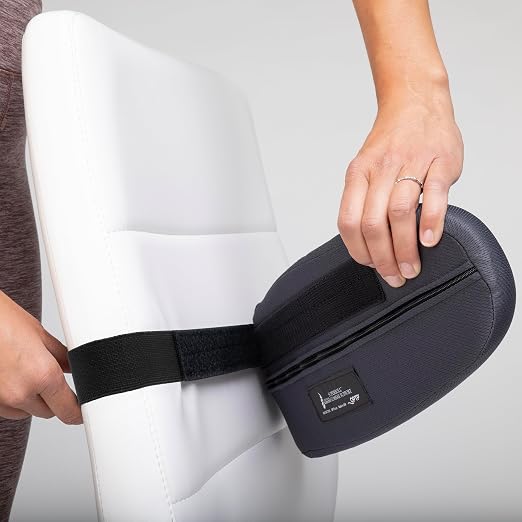 OPTP The Original McKenzie SuperRoll – Low Profile Lumbar Pillow, USA-Made | Office chair lumbar support, car back support seat cushions and travel, the preferred lumbar cushion by physical therapists - Image 4
