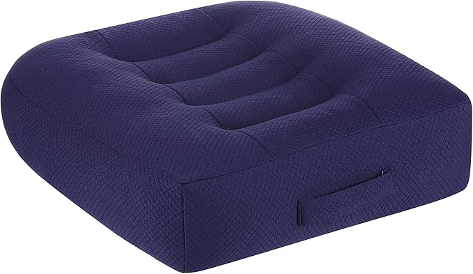 WSGJHB Large Seat Cushion, Extra Thick Booster Seat Cushions Long Sitting | Office Chair Cushion Long Sitting Office Workers, Car Drivers, Relieves Back Pain, Breathable, Anti-Slip, 20x20x6 inchs by SeatCushionforOfficeChairCar