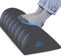 Foot Rest Ergonomic Pillow for Under Desk at Work, Grey/X-Large by StepLively