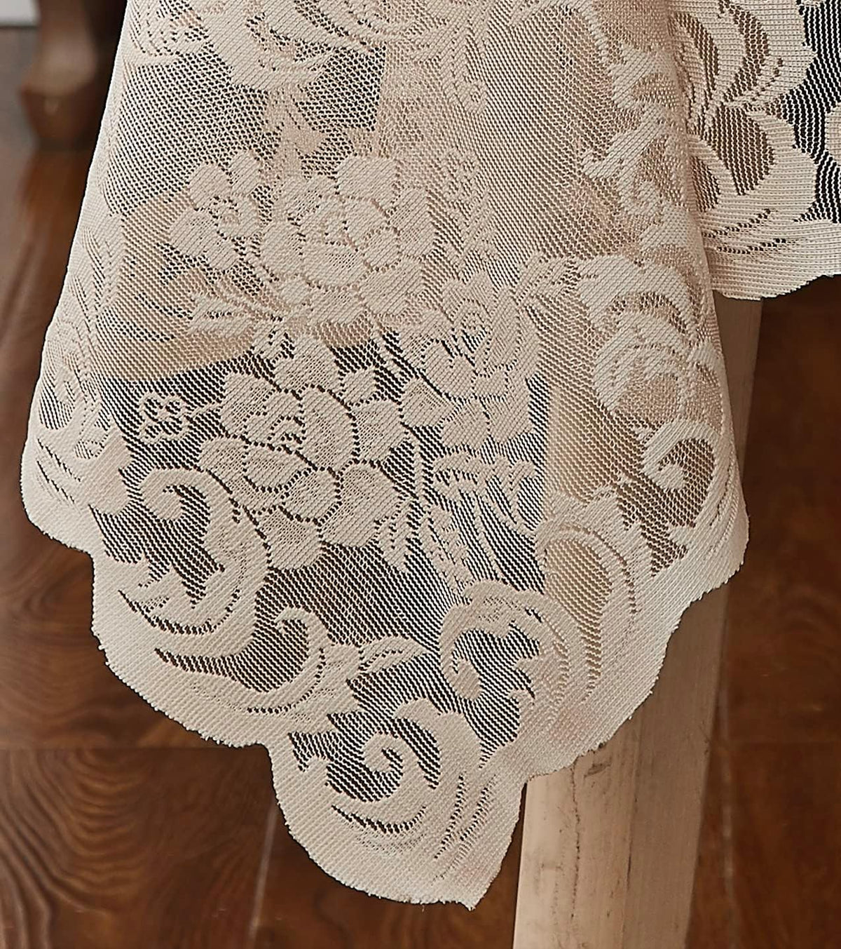 Warm Home Designs 90 Inch Round Wedding Tablecloth. MTC Linen Round 90 - Image 5
