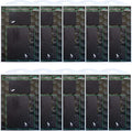 Mouse Pad Adhesive Bottom - Sticks to Any Surface - Portable - Webcam Covers and Screen Cleaner Included (10 Pack - Event Pack) by GeckoTravelTech