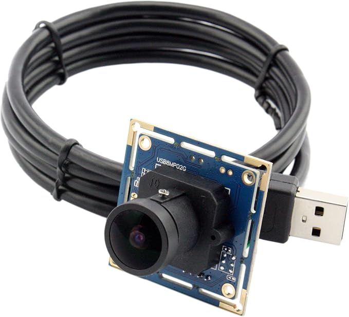 ELP 170degree fisheye Lens 8MP Camera Module with USB Port for HD high Resolution Video Image View - Image 6