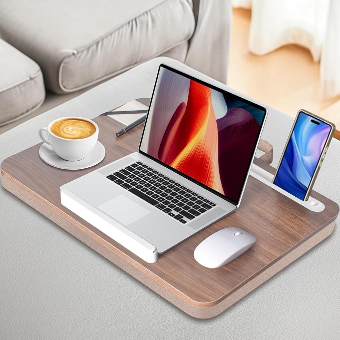 wishacc Lap Desk 24 inches Extra Large - Versatile and Comfortable for Work and Leisure - Image 2