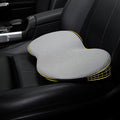 kingphenix Wedge Car Seat Cushion, Memory Foam Pad for Driving Comfort | High-Density Memory Foam Seat Cushion, 4D Breathable Mesh and Non-Slip Bottom for Long-Drive Comfort and Office Use, Gray by kingphenix