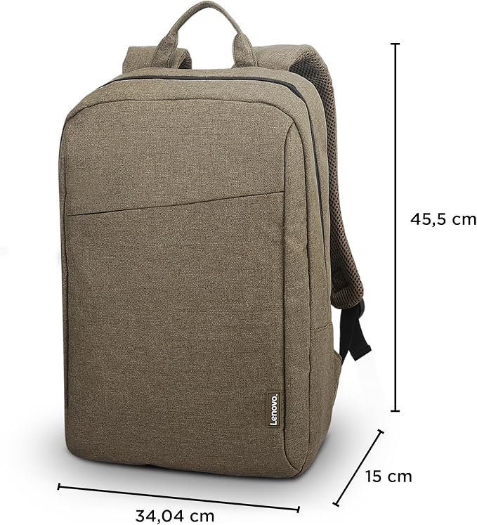 Lenovo B210 15.6-Inch Laptop Backpack, Camo Green – Water-Repellent Computer Bag for Men & Women, Lightweight Travel Backpack with Padded Laptop Sleeve, Durable Casual Daypack - Image 7