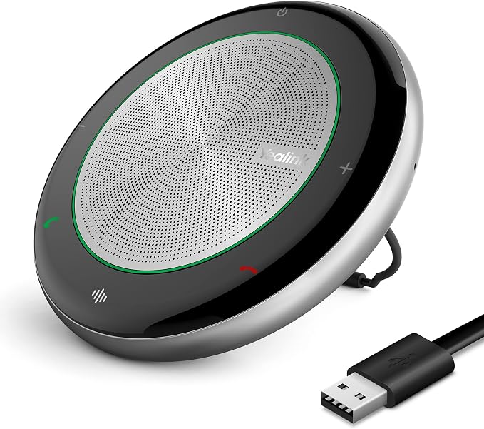 Yealink Bluetooth Speakerphone Conference Microphone Teams Certified CP700 USB Full Duplex Noise Reduction Algorithm Home Office 360° Voice Pickup (Package Without dongle) - Image 8