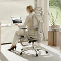 FLEXISPOT ErgoX Premium Ergonomic Office Chair Cream-FT by FLEXISPOT