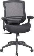 BOLISS 400lbs Ergonomic Office Chair Soft Thick Seat with Mesh Back (Black) | Wide Cushion, Computer Desk Chair, Tilt Lock, Height Adjustable Arms and Lumbar Support Reduce Back Pain by BOLISS