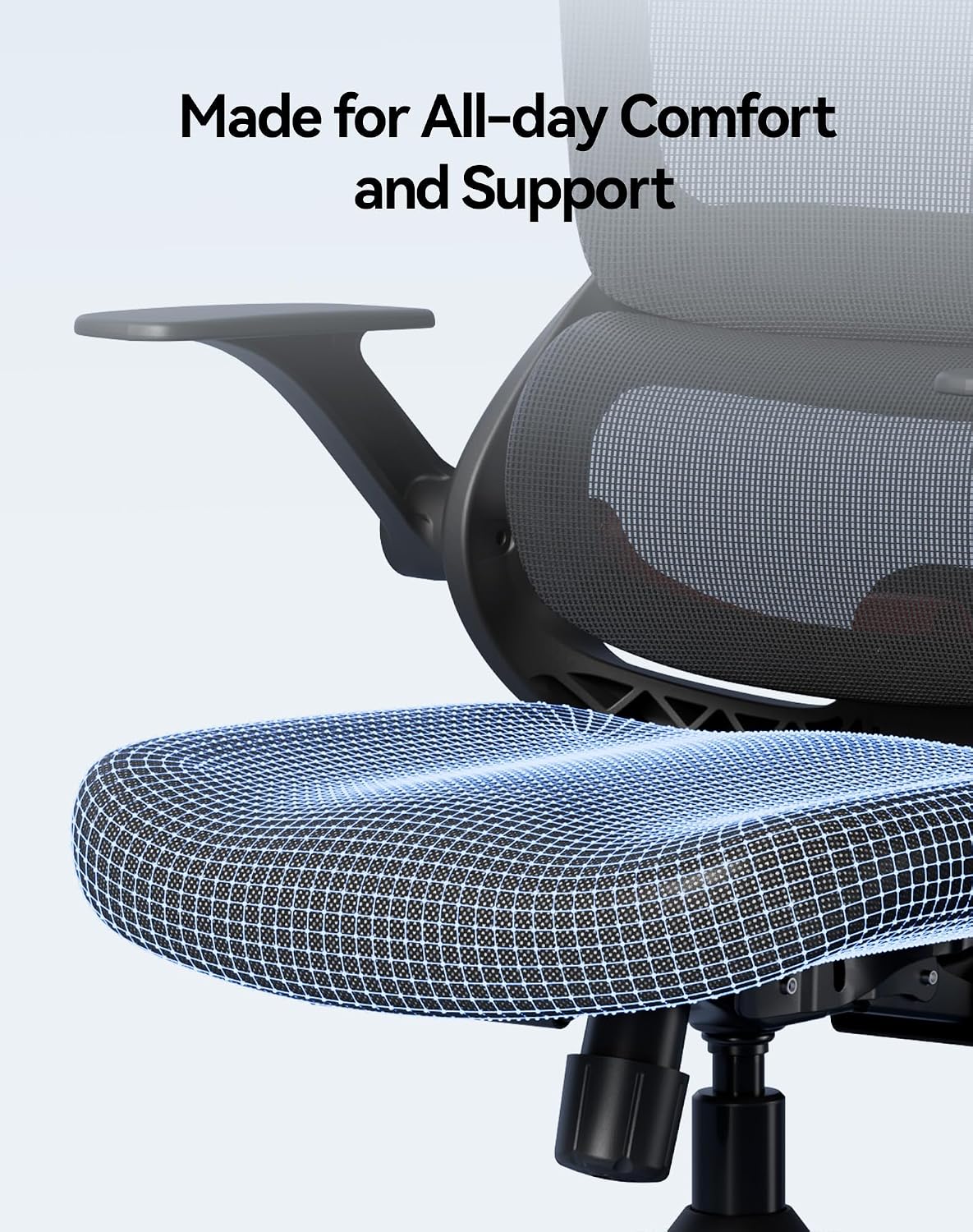 SIHOO B100 SE Ergonomic Office Chair, Desk Chair with Lumbar Support - Image 6