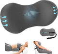SweetSlubr Lumbar Support Pillow for Office Chair, Back Support, Gray | Memory Foam with Breathable Cover. Adjustable Strap Fits Office, Gaming & Car Chairs for Everyday Comfort. by Unknown