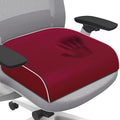SweetSlubr Seat Cushion, Chair Pad, Memory Foam Tailbone Pain Relief | Office Chair Cushion for Tailbone Pain Relief, Non-Slip Cover, Soft Support for Office Chair, Car Seat, Airplane,X-Large/Red by Unknown