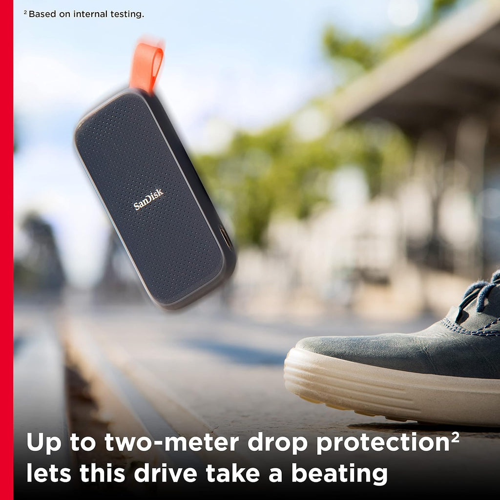 SanDisk 2TB Portable SSD - Up to 520MB/s, USB-C, USB 3.2 Gen 2 - SDSSDE30-2T00-G25,Solid State Drive - Image 5