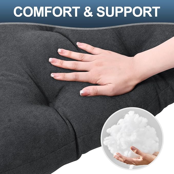 Back Pillow for Recliner Lumbar Support Pillow Soft and Fluffy Back Support Cushion Thick Lumbar Cushion for Chairs, Recliners,Sofa, Couch and Bed for Pain Relief - Image 6