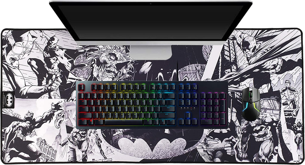 SUBSONIC Batman Mouse Pad XXL 35x15 in – Gaming Desk Mat Extra Large - Image 5