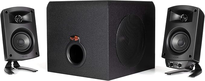 Klipsch ProMedia 2.1 THX Certified Computer Speaker System (Black) by Klipsch
