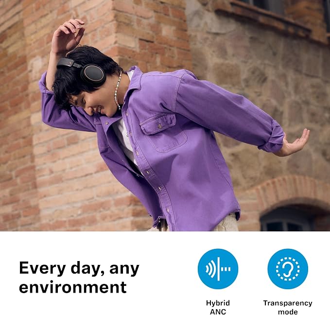 Sennehiser ACCENTUM Wireless Headphones, ANC, 50 Hr Battery, BTD 600 Dongle - Image 3