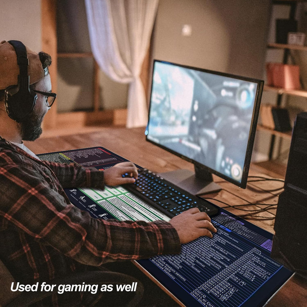 XXL Gaming Mouse Pad 35.4x15.7 Professional Large Mouse Pad & Computer Game Mouse Mat-90x40 Excelnew - Image 6