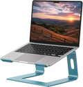 SOUNDANCE Laptop Stand, Aluminum Computer Riser, Ergonomic Laptops Elevator for Desk, Metal Holder Compatible with 10 to 15.6 Inches Notebook Computer, Navy Blue by Soundance