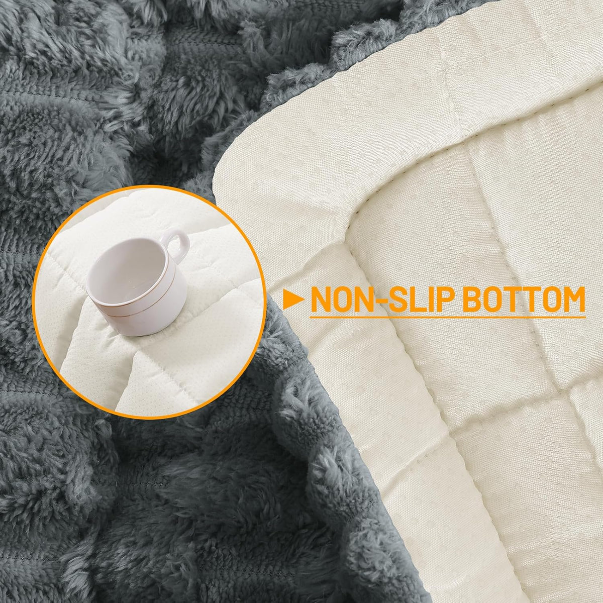 Smiry Couch Covers for Dogs, Non Slip Fuzzy Pet Sofa Protector Washable - Image 11