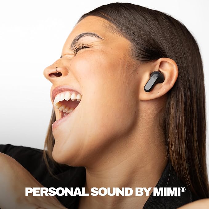 Skullcandy Rail ANC Active Noise Cancelling Wireless Earbuds - True Black | In-Ear, Bluetooth Headphones, Noise Cancellation, 38 Hours Battery, Microphone for iPhone Android, Customizable Sound - Image 4